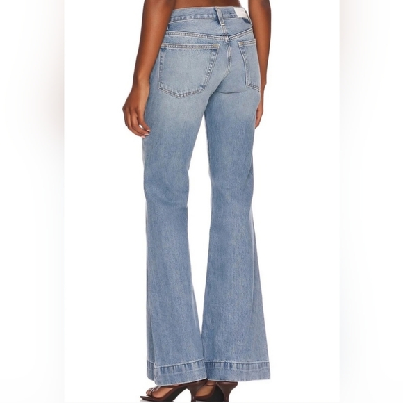 NWT RE/DONE 70'S LOW RISE BELL BOTTOM, SIZE 26 - Picture 4 of 9